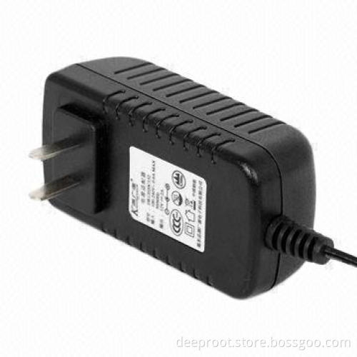 Switching Adapter for CCTV Camera with 24W Maximum Output Power, USA Plug and UL Certified